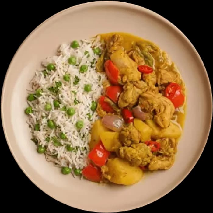 Malaysian-Style Chicken & Coconut Curry