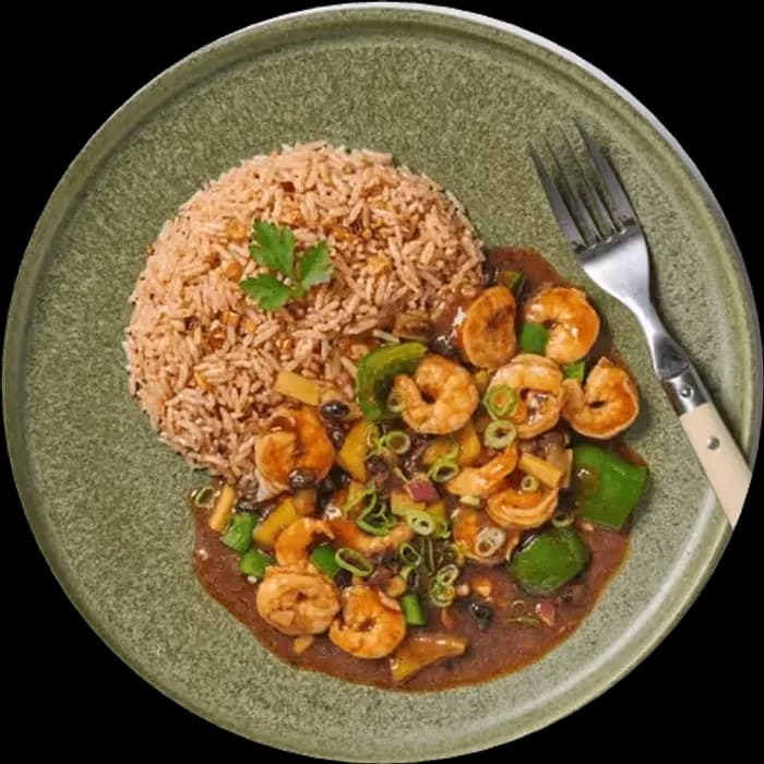 Black Bean King Prawn