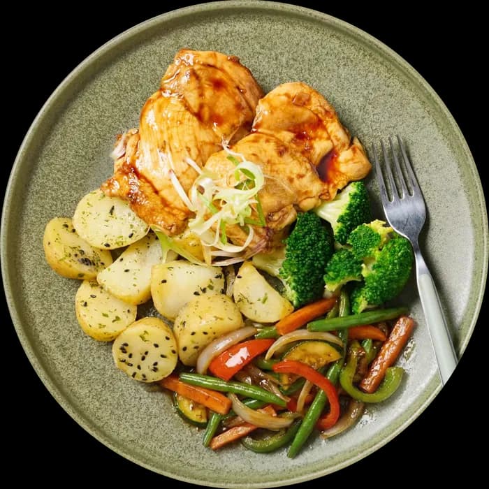Oven-Baked Teriyaki Glow Bowl