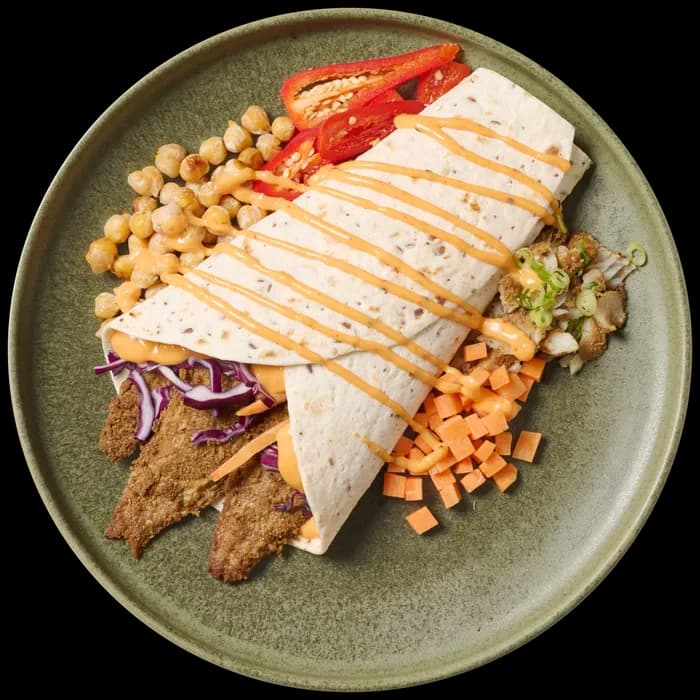 Tandoori Fish Tikka Wrap