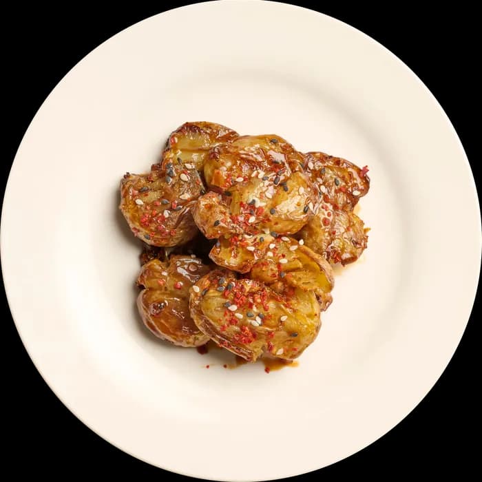 Tangy Korean Potatoes (Gamjajorin)