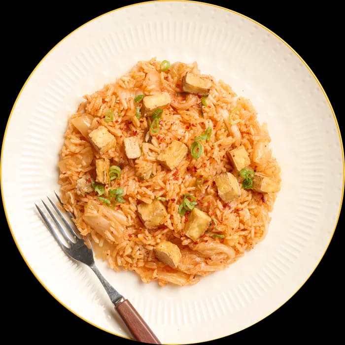 Tofu Kimchi Fried Rice