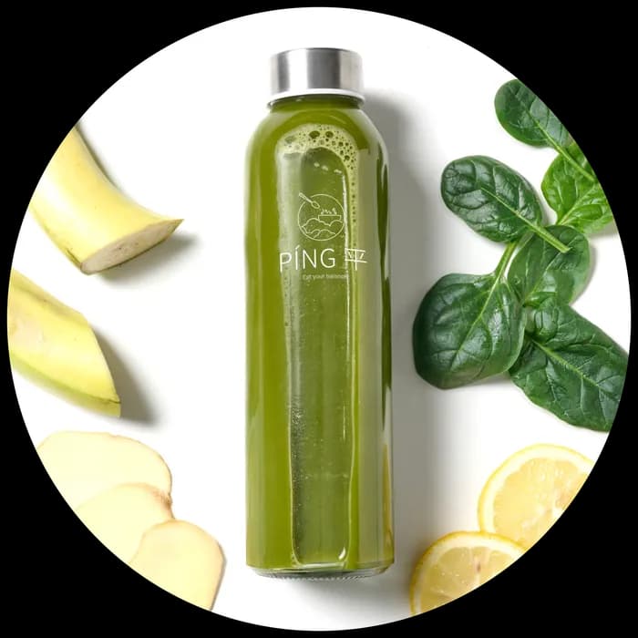Tropical Green Bliss Smoothie